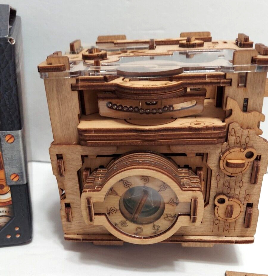Cluebox Pro - Sherlock's Camera - Escape Room In A Box - Sequential Puzze Game