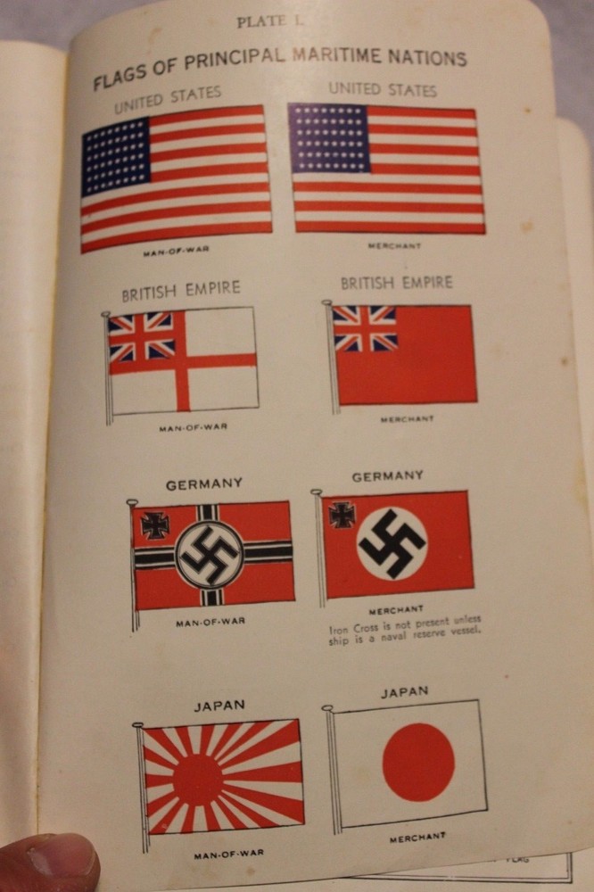 Original Early WW2 U.S. Navy "The Blue Jackets'' Book, Named & 1940 dated