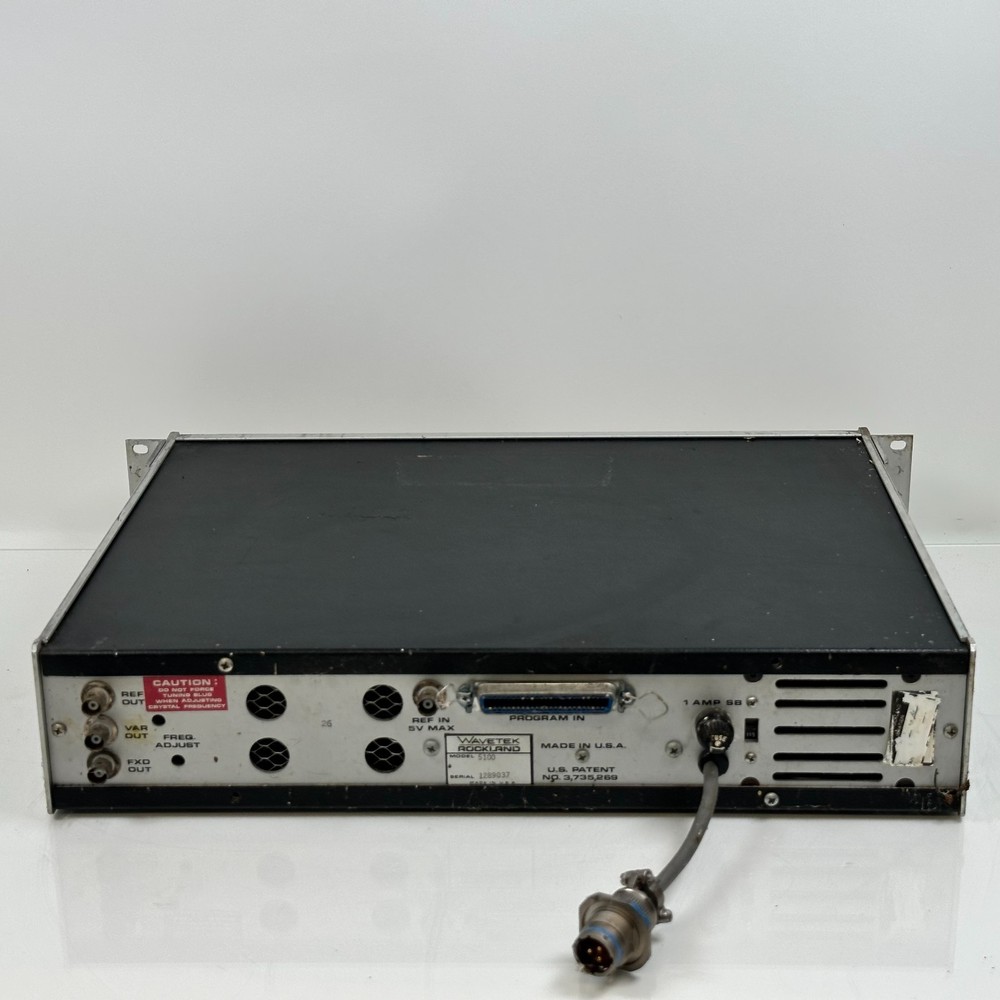 Wavetek Rockland 5100 DC-2MHz Programable Frequency Synthesizer