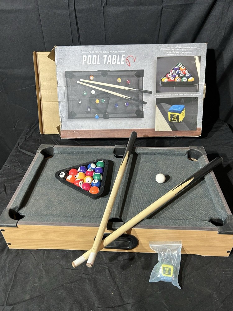 Table Top Pool Table