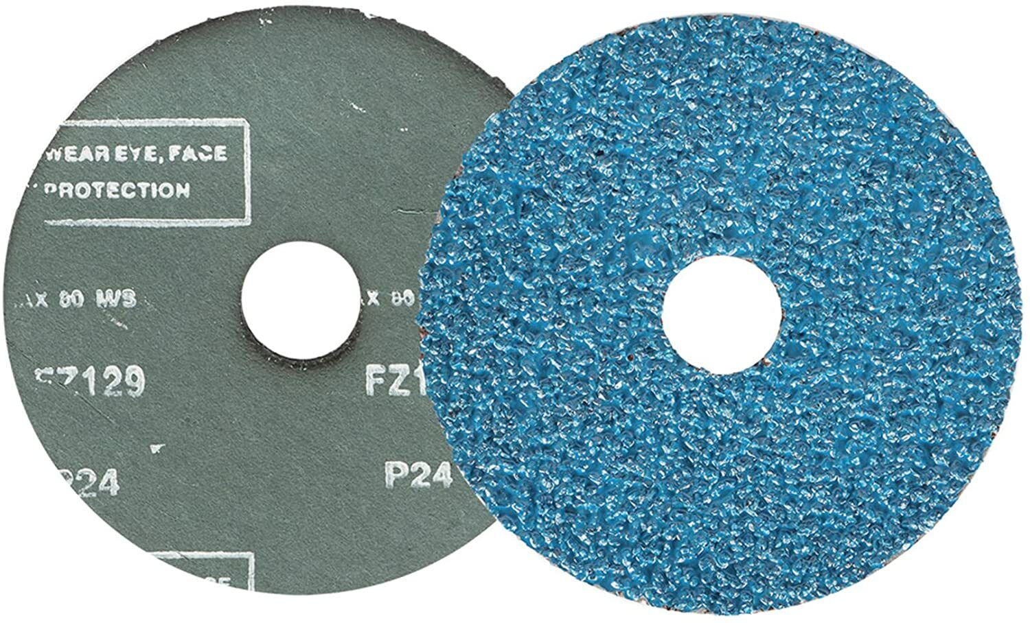 4-1/2" Zirconia Resin Fiber Disc 16 24 36 60 80 120 Grit Sanding Grinding Discs