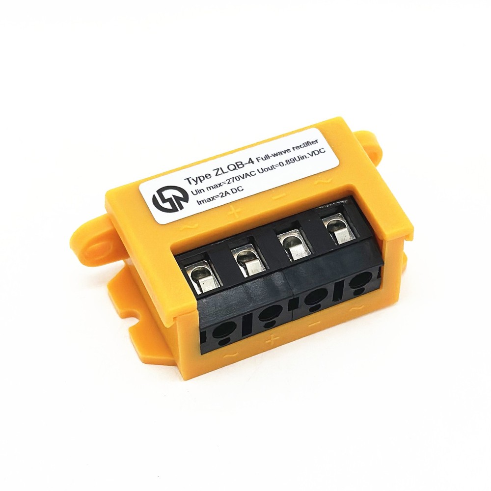 Type ZLQB-4 Full-wave rectifier 270VAC 0.89 Uin Imax=2A DC Rectifier module