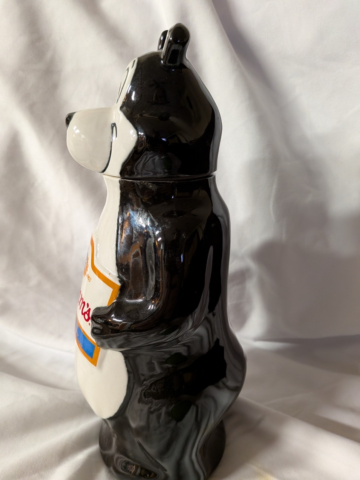 Vintage Hamm's Beer Bear Decanter - 1972 11" Growler Bottle