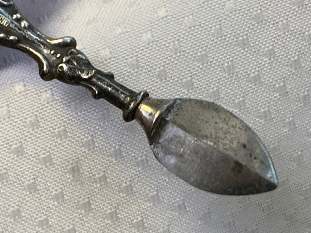 Antique Sterling Silver Ink Scraper 3.65g Writing Tool Corrector