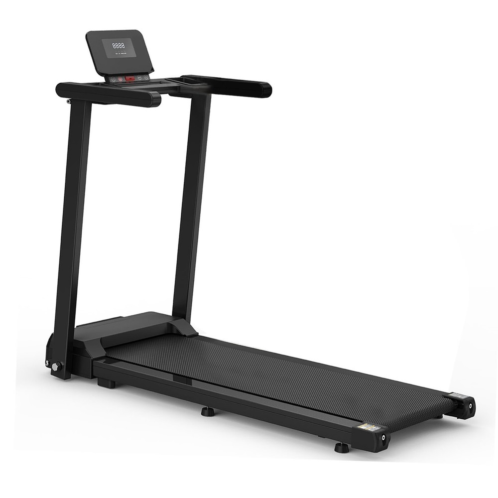 Folding Treadmill With Handles 2.5HP Foldable Treadmill 300 LBS Capacity DQMS