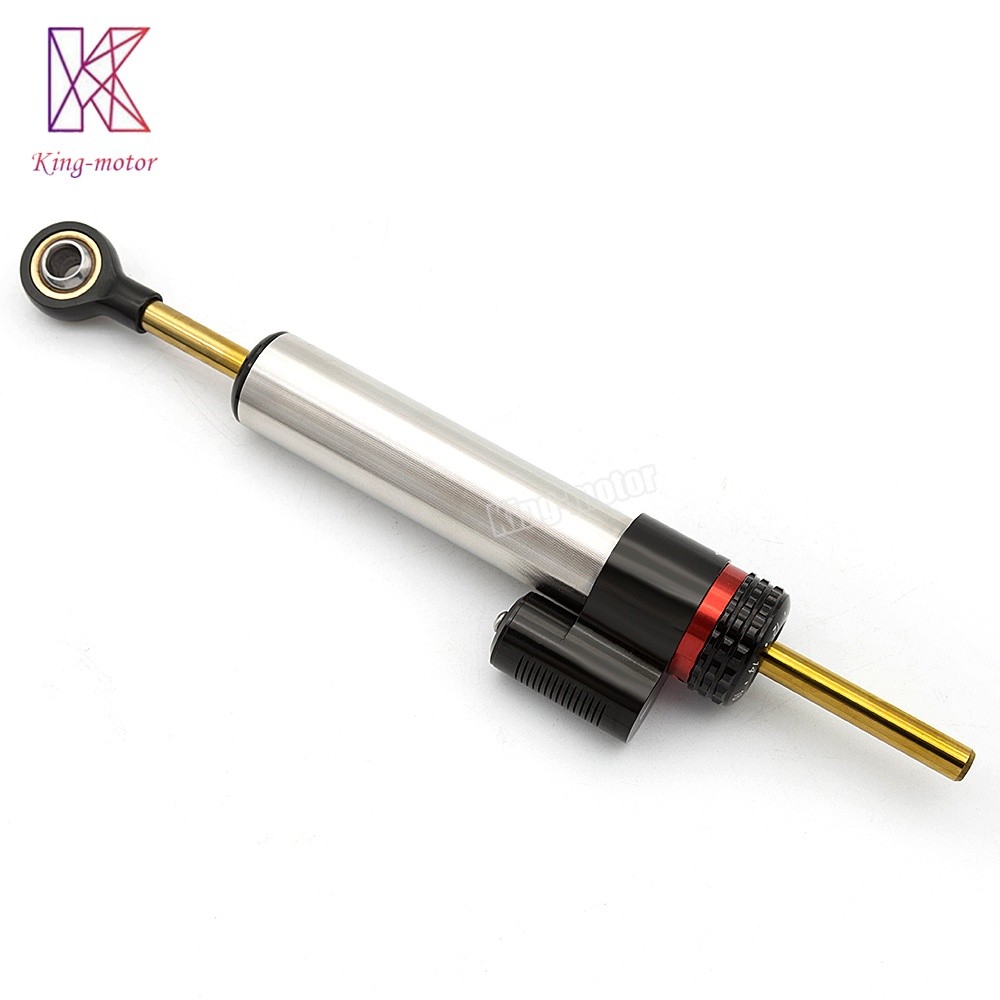 Motorbike Adjustable Steering Damper Linear Stabilizer Reversed Safety Control