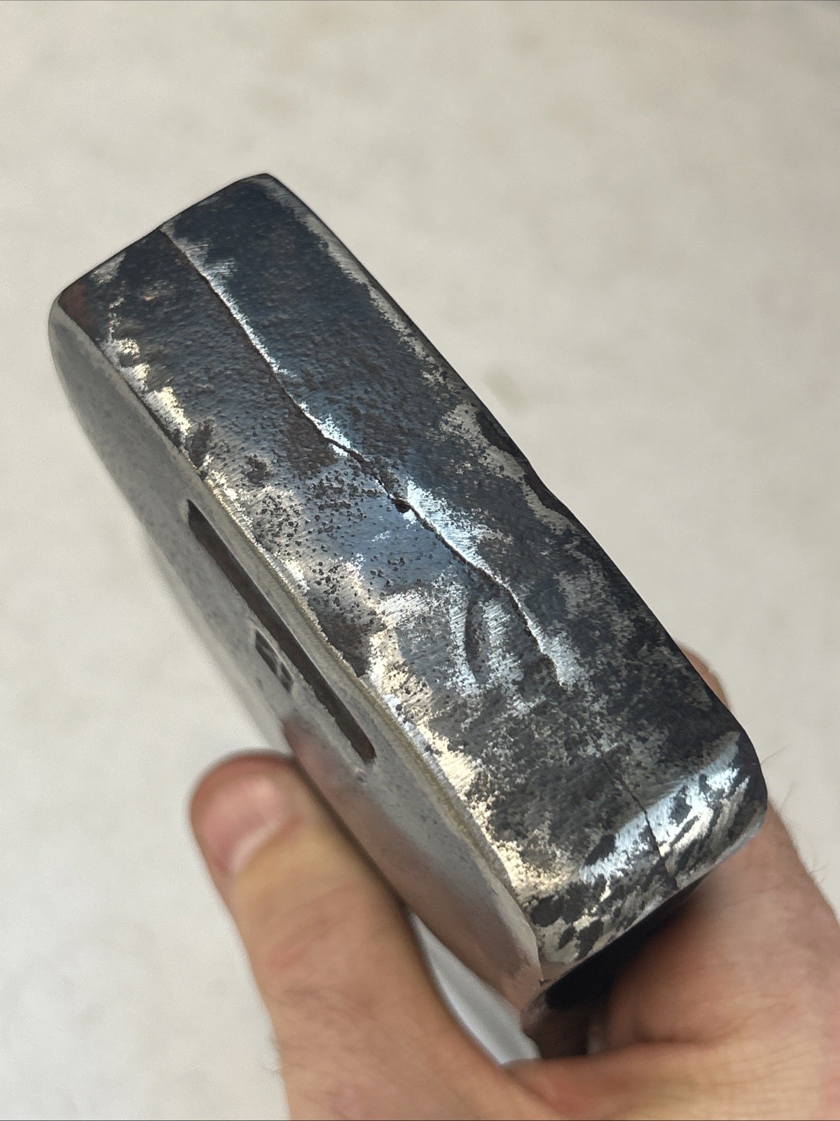 Vintage Keesteel Axe Head; Collectable; 4lb; Cracked Poll; Tassie Connie