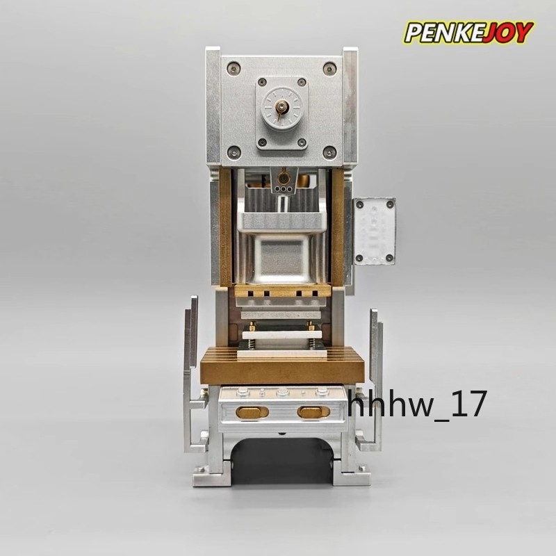 Mini Dynamic Punching Machine Stamping Machine Diecast HomeCollection Gift Model