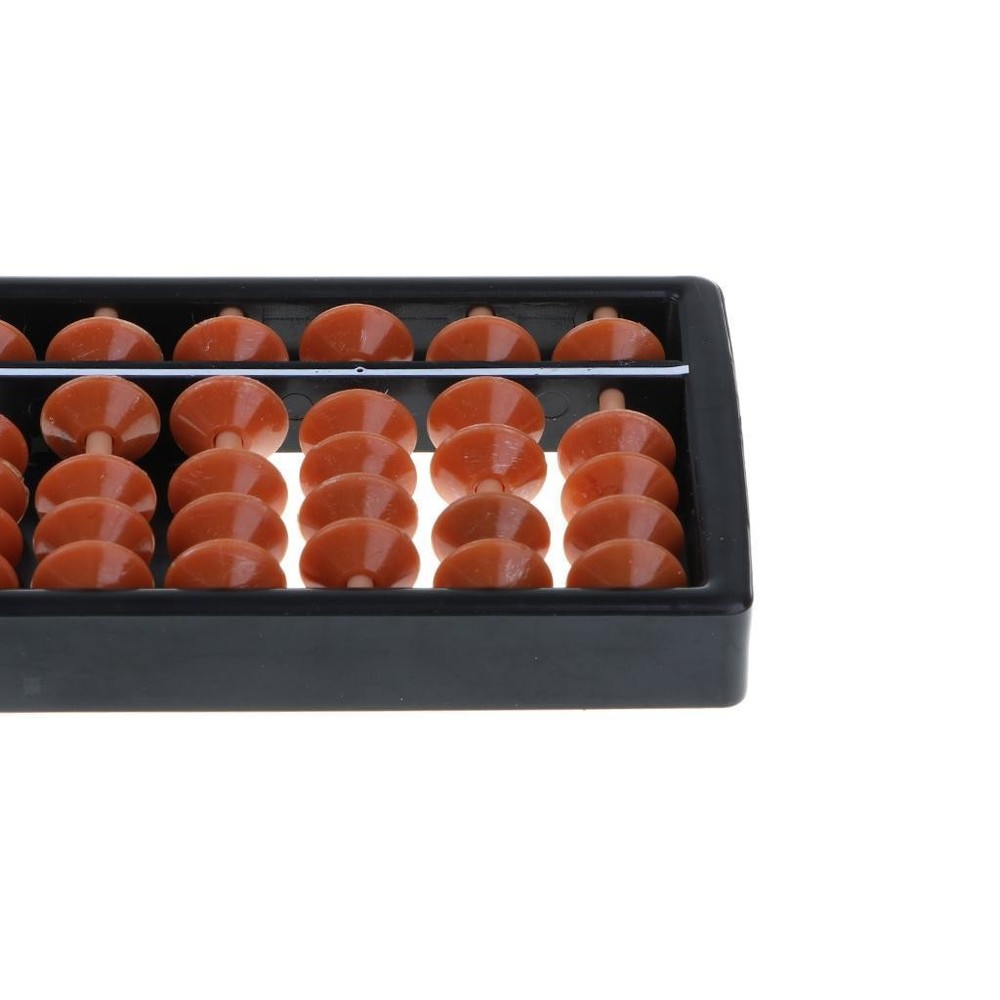Portable 9 Column Beads Japanese Arithmetic Abacus