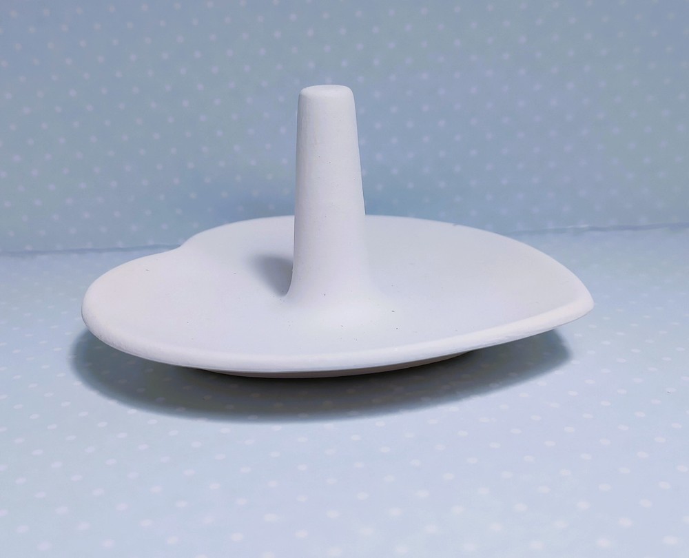 Ring / Jewelry Dish ~ Ceramic Bisque Ready to Paint