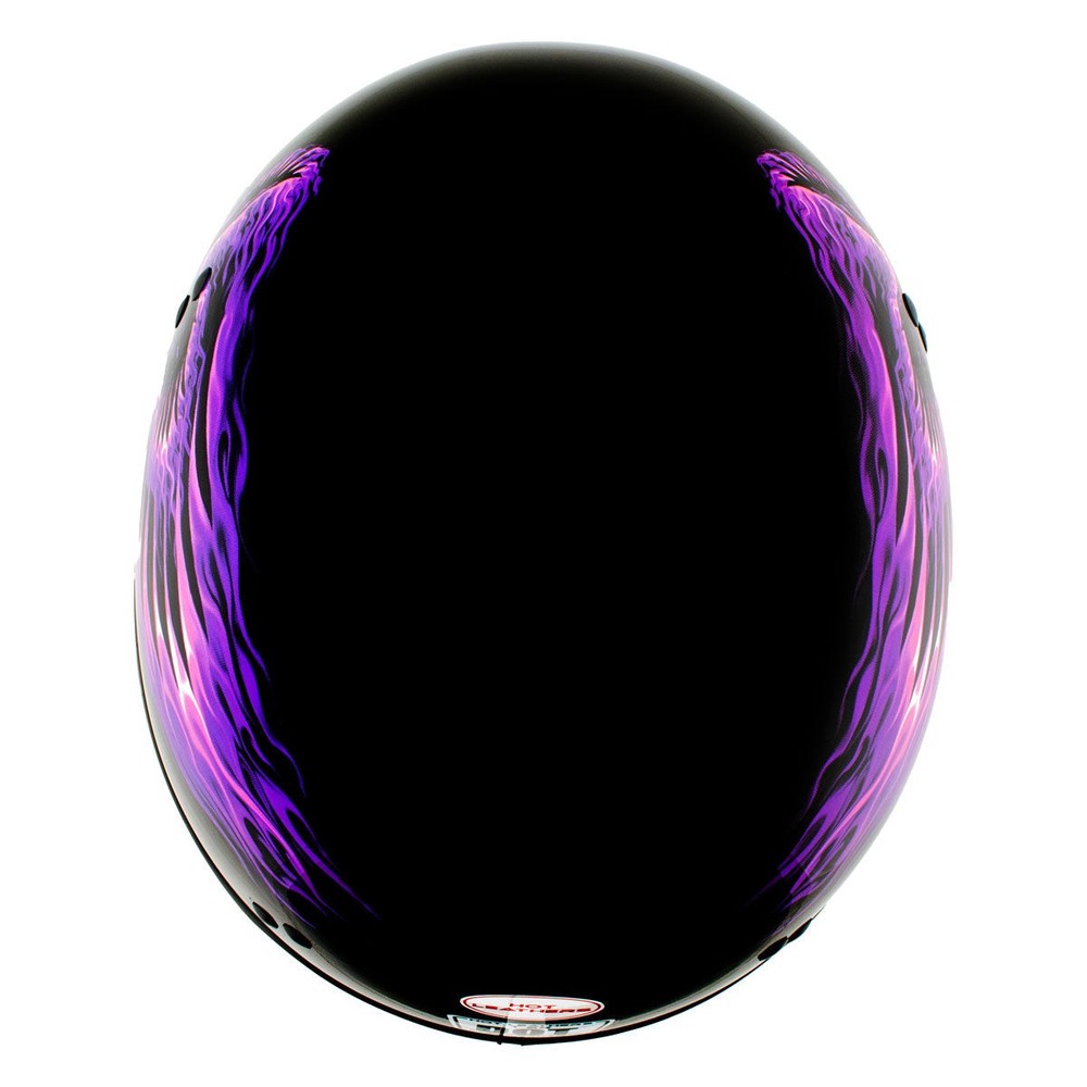 Motorcycle Helmet Hot Leathers Black Out Eagle DOT Half Helmet
