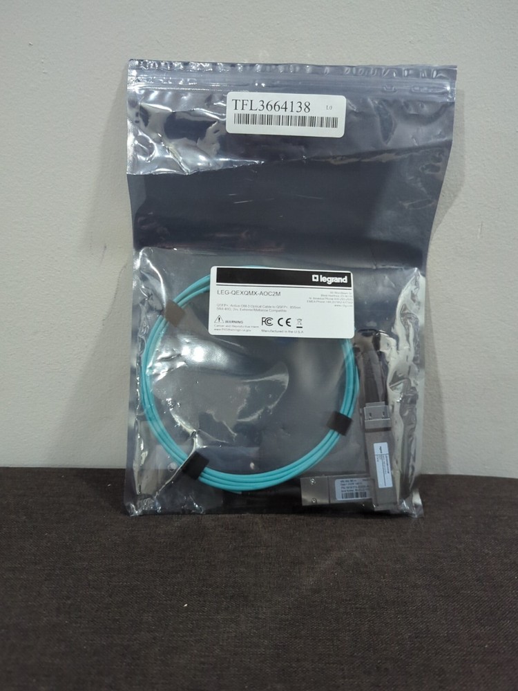 LEGRAND QEXQMX-AOC2M CABLE NEW IN PACKAGE