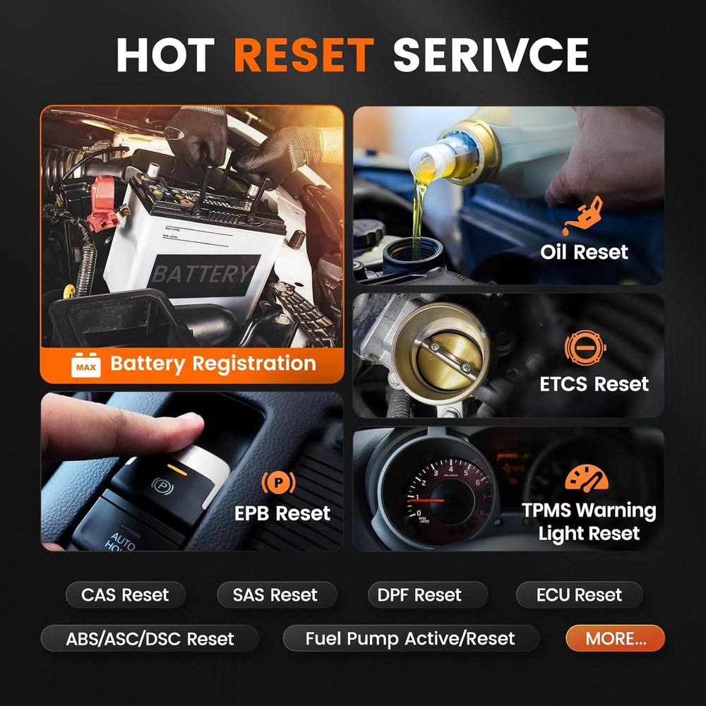 ANCEL BM700 Fits for BMW/Mini/RR Scanner Battery Registration Tool Code Reader