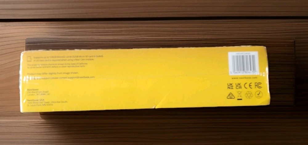 Nextbase Dash Cam 320RSD + Rear Cam Bundle Sealed New