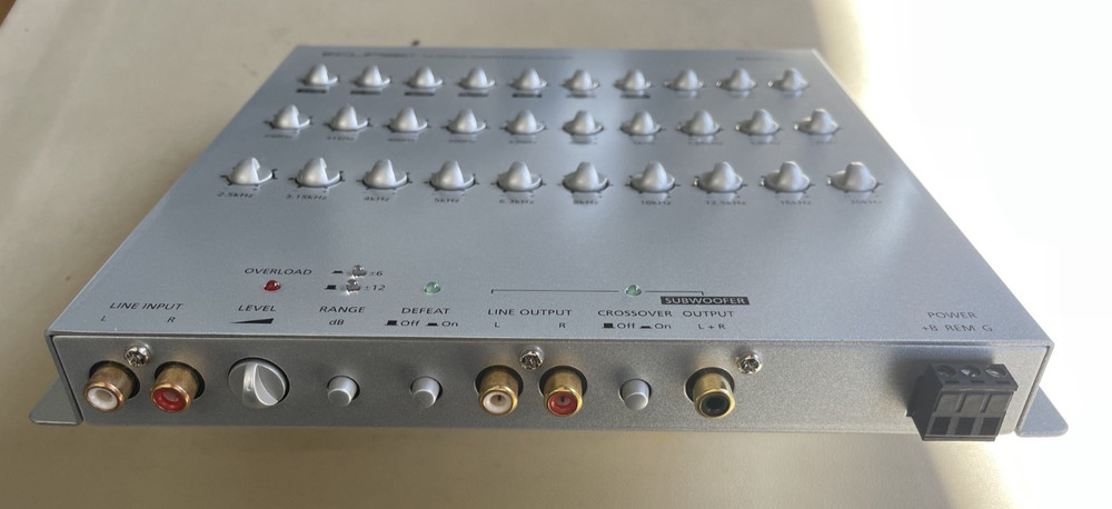 Old School Eclipse EQ2102 — 1/3 Octave Competition Equalizer, NOS #381