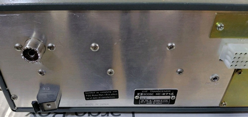 ICOM IC-271A Transceiver Power Up ONLY Untested Estate Grb2