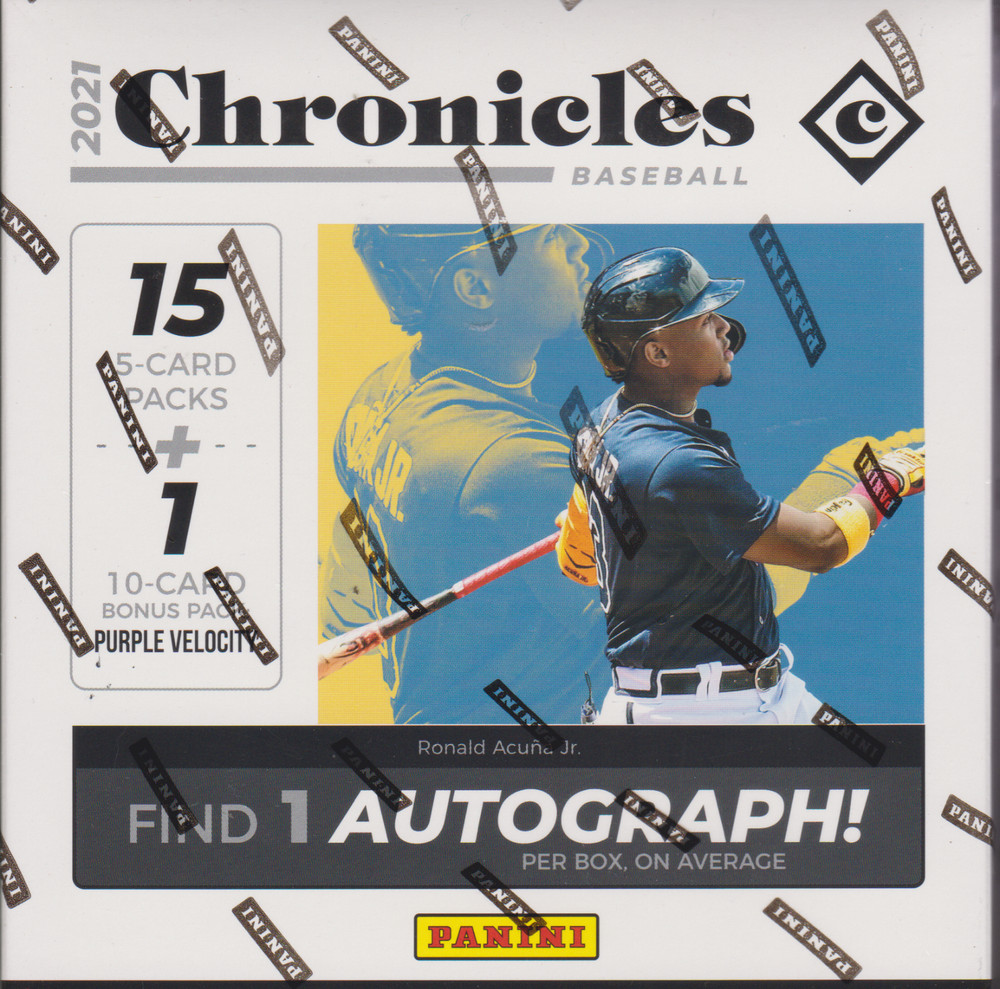 2021  Panini Chronicles Baseball Mega Box