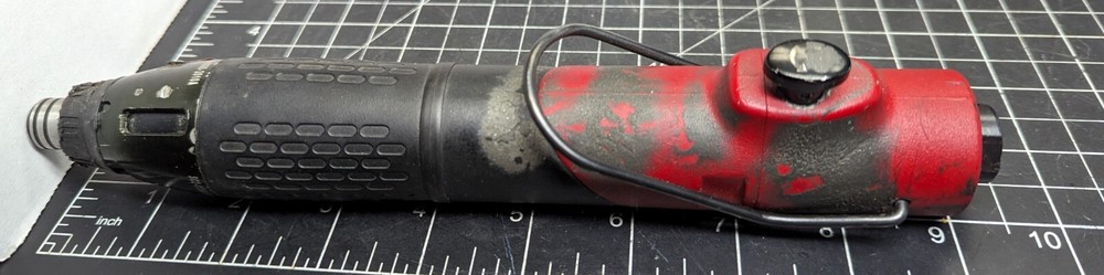 Desoutter Inline Pneumatic Screwdriver / Nut Runner Push-To Start [B10B1]