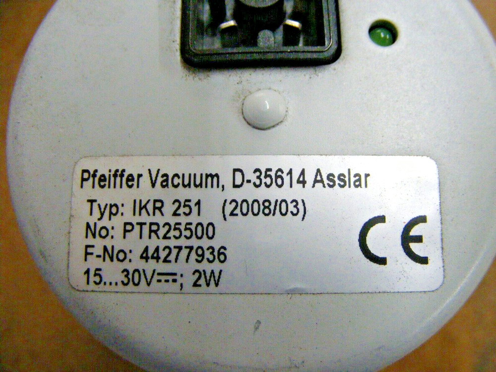 Pfeiffer Vacuum PTR25500 Compact Cold Cathode Gauge (x)