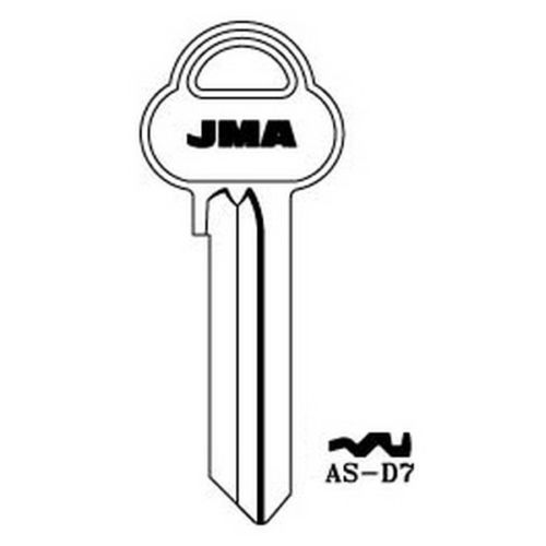 5 X ASSA Key Blanks AS-D7  JMA