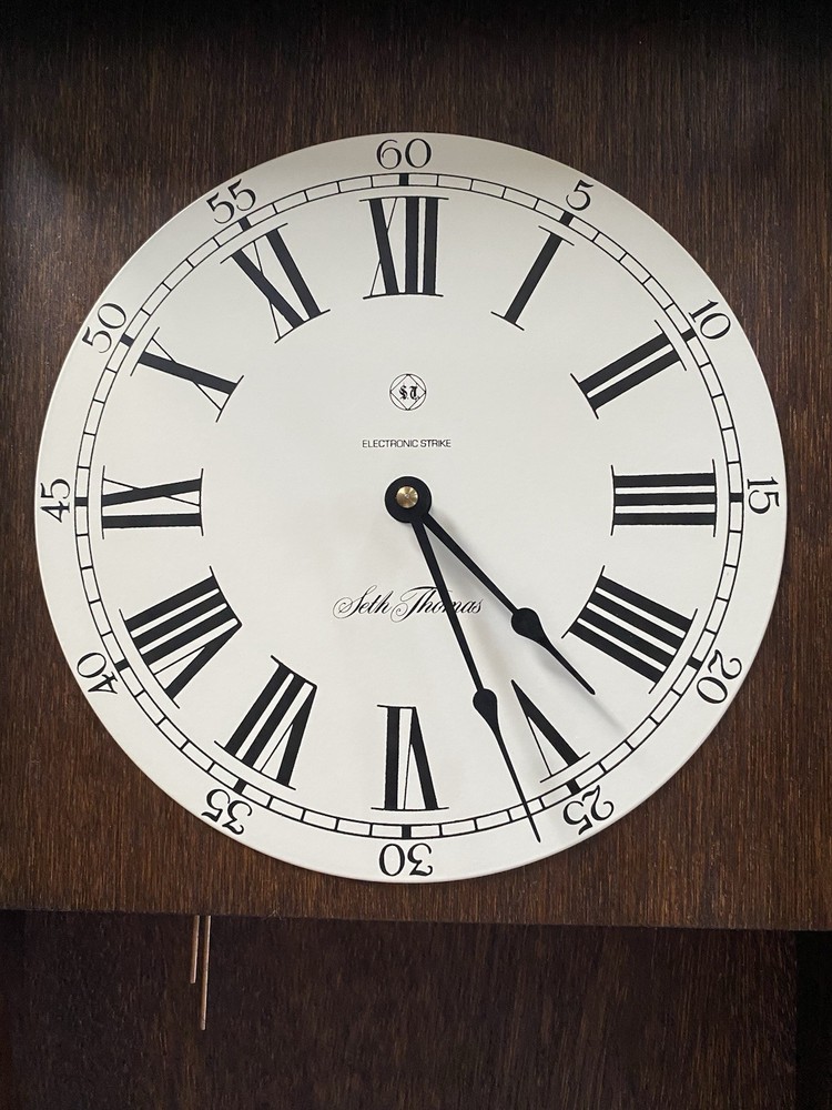 Seth Thomas “Georgetown” Electronic Strike Wall Clock