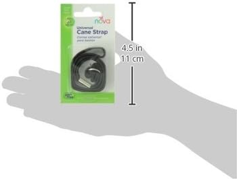 NOVA Medical Products Cane Strap, Black