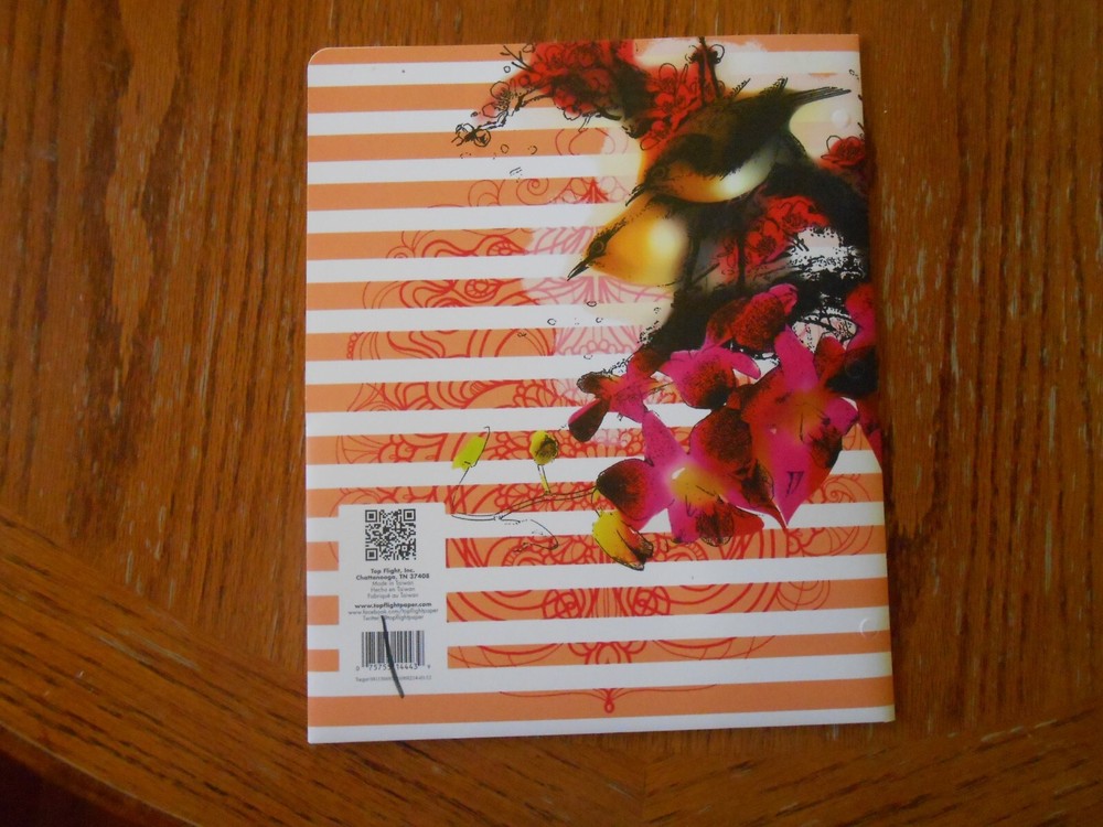Top Flight PEACE Pocket Folder NEW