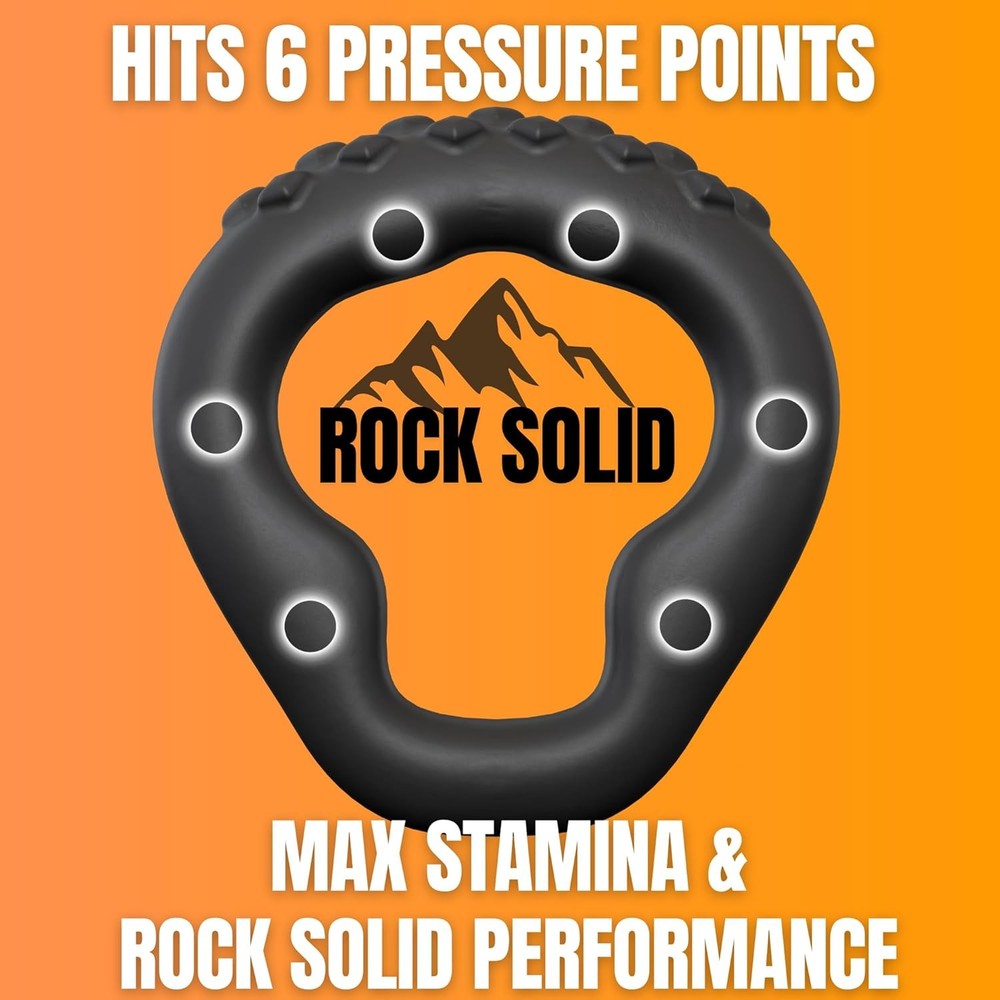 BULLRING Rock Solid & MAX Stamina 6 Pressure Points for The Ultimate Performance
