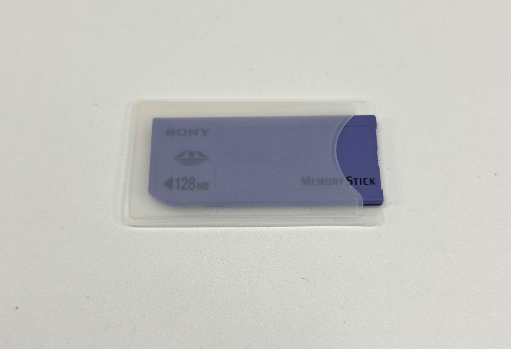 Sony Memory Stick 128MB MSA-128A Genuine Camera Memory Card