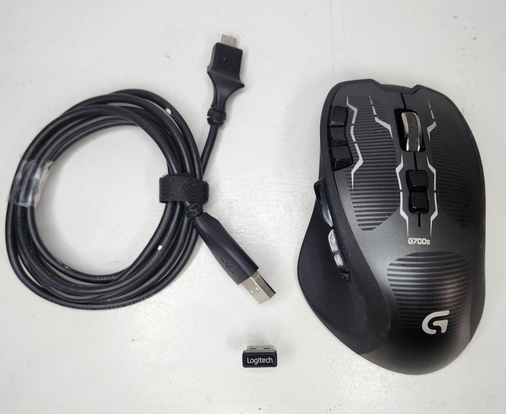 Logitech G700s Rechargeable Gaming Mouse – with Receiver & Cable