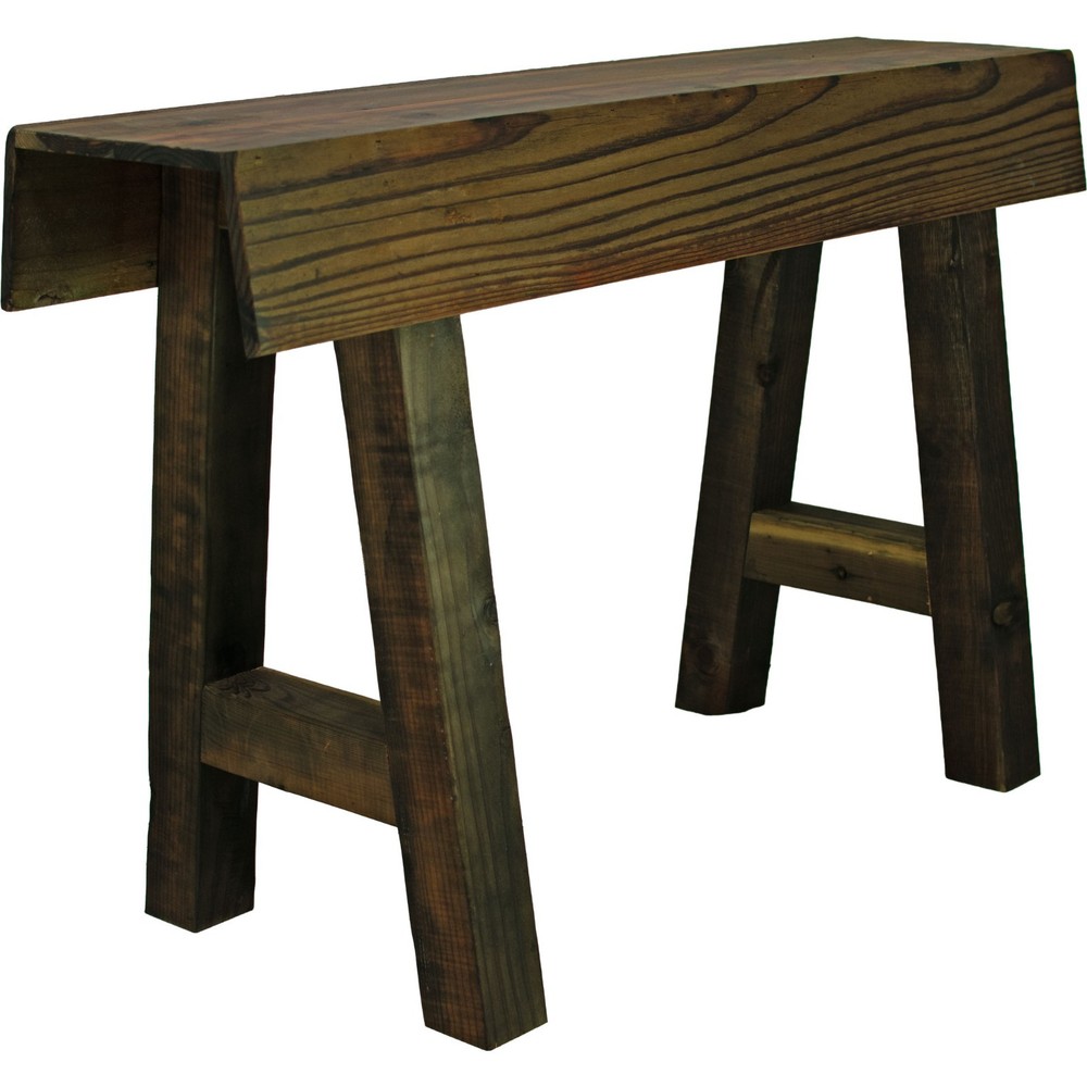 Sonoma Rustic Redwood Entryway & Display Table