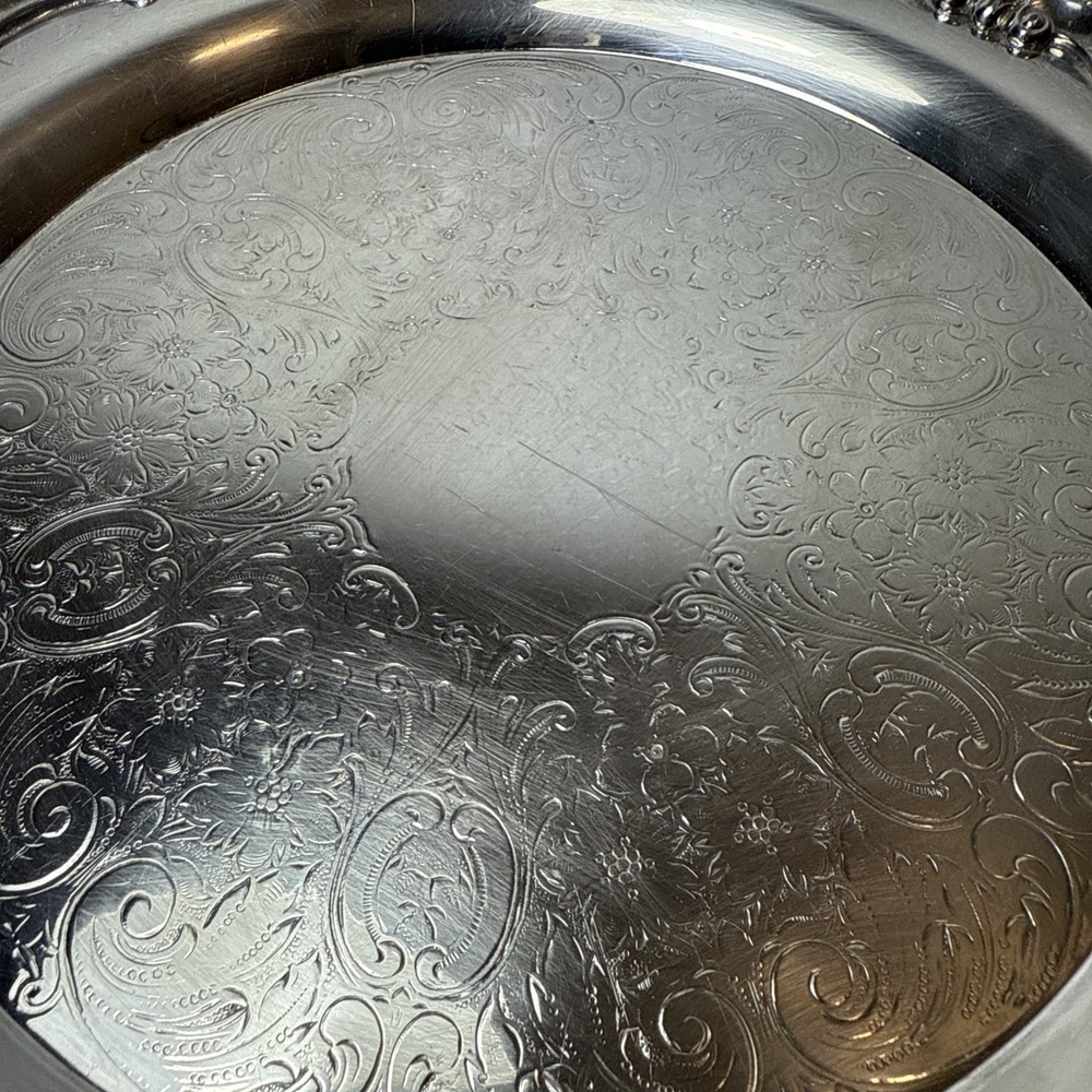 EPCA Bristol Silver 75 Serving Platter 11.5”