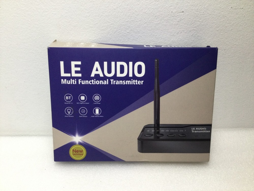 Bluetooth 5.4 Transmitter TV To Wireless Headphones Plug N Play