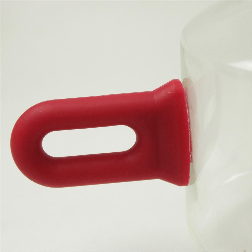 Popcorn Jar with Handle 9.5x6x7.5in Storage