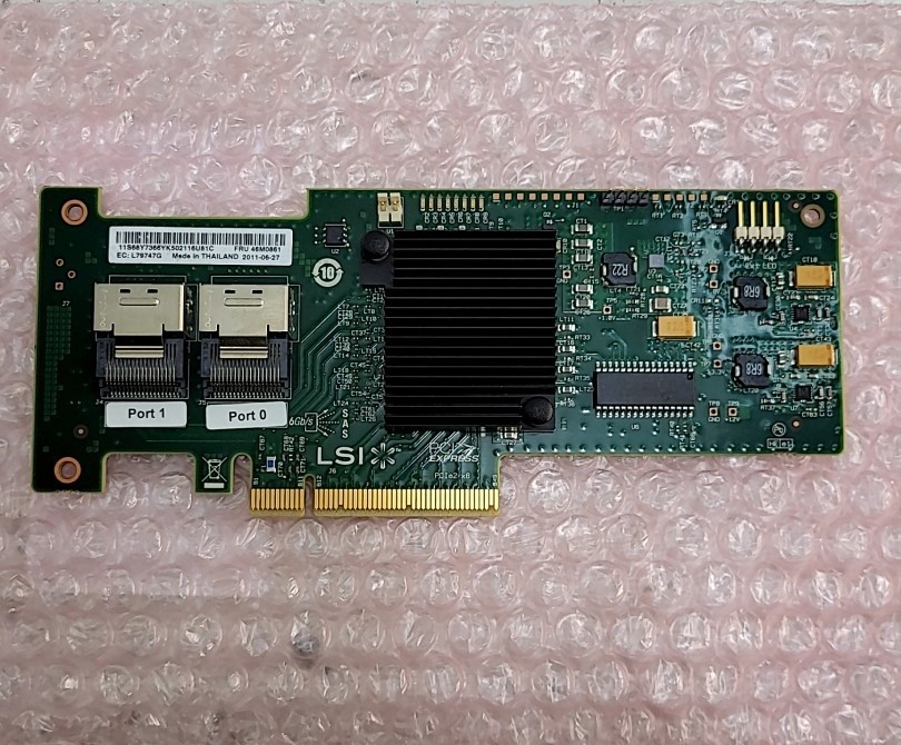 LSI Logic SAS 9300-8i RAID Controller 6GB PCI Express No Bracket
