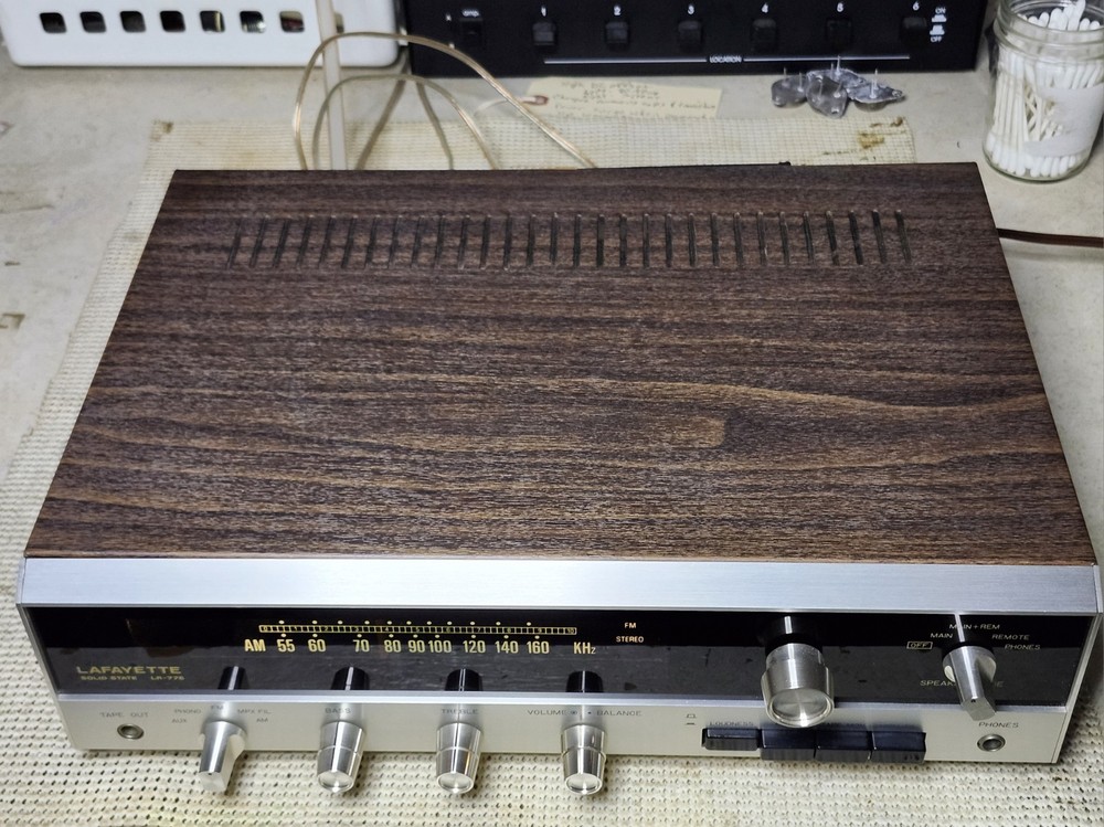 Lafayette LR-775 Integrated Stereo Receiver - Works, Tuner Issues