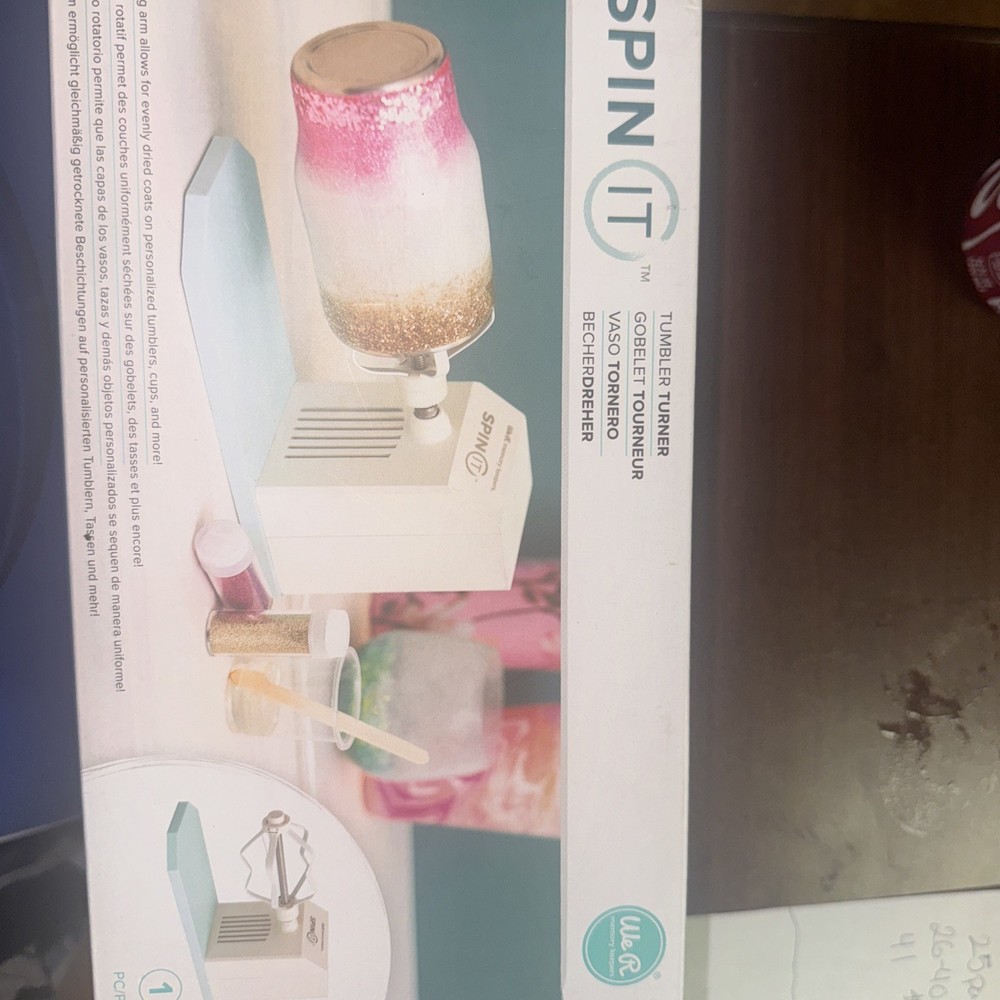 We R Memory Keepers Spin It Motorized Rotary Drying Tool 1 Pc.