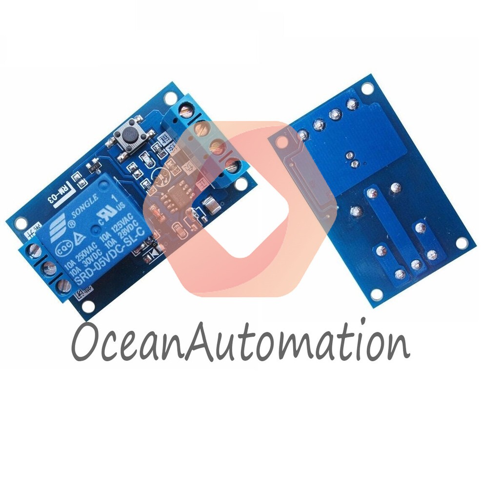 5V Bond Bistable Relay Car Modification Switch Start Stop Self-Locking Module M