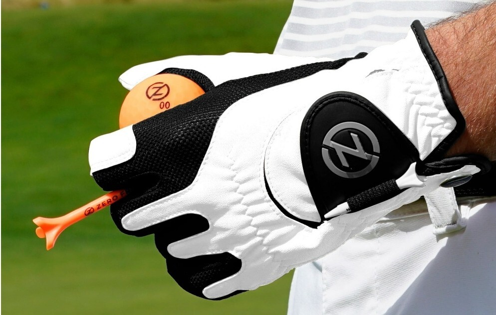 Zero Friction Junior Performance Synthetic Golf Glove Left Hand (White) - B2