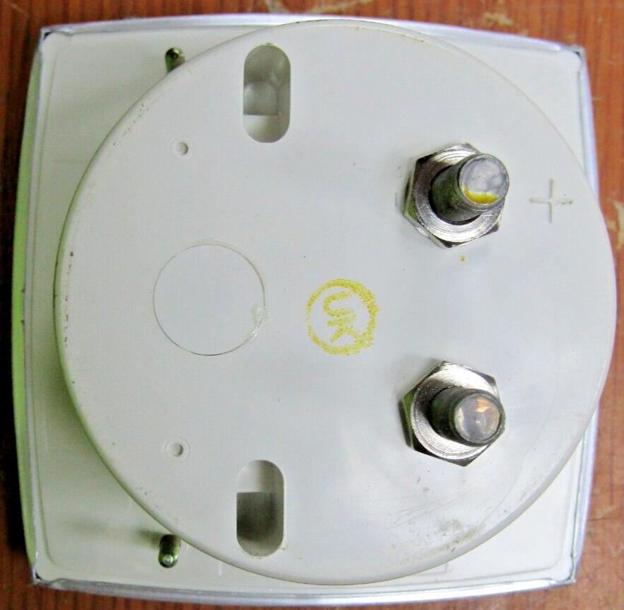 🤓 NEW CROMPTON 3 ½'' SURFACE MOUNTED PANEL METER 0-5AAC INPUT 016-02AA-LSPK-C7