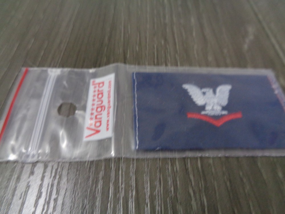 USN NAVY USN NAVY BLUE PATCH COVERALL E4  PO3   DEVICE    VANGUARD  NIP