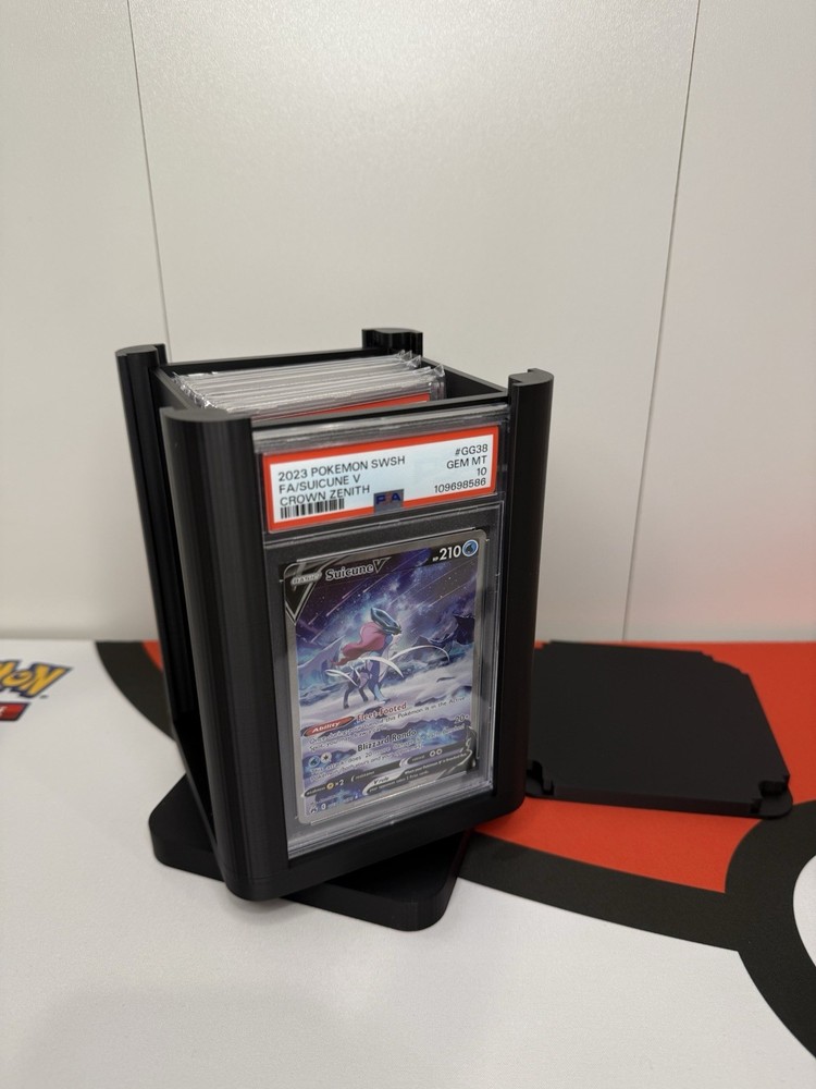 Revolving PSA Card Display/Storage - High Resolution 3D Printed