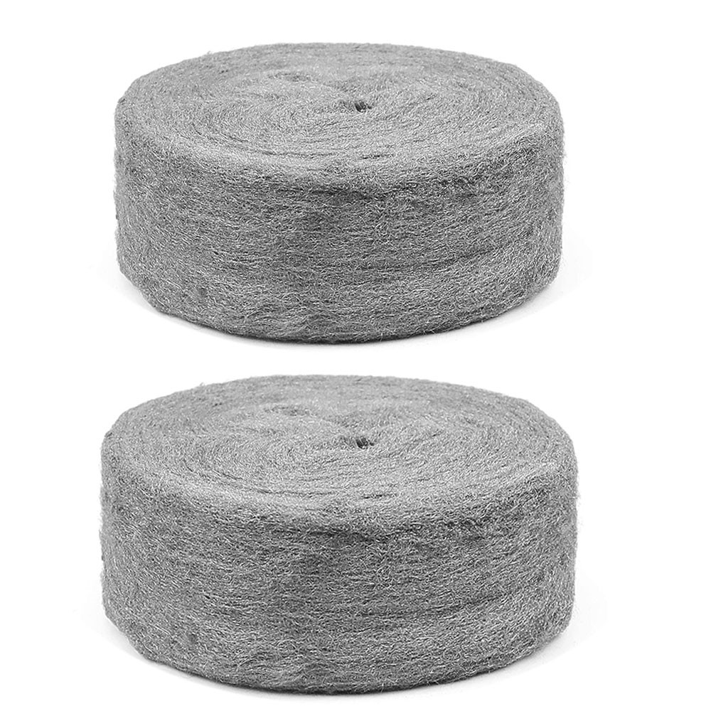 40Ft Stainless Steel Wool Reel Fill Fabric Roll Gap Blocker Coarse Wire For Barn