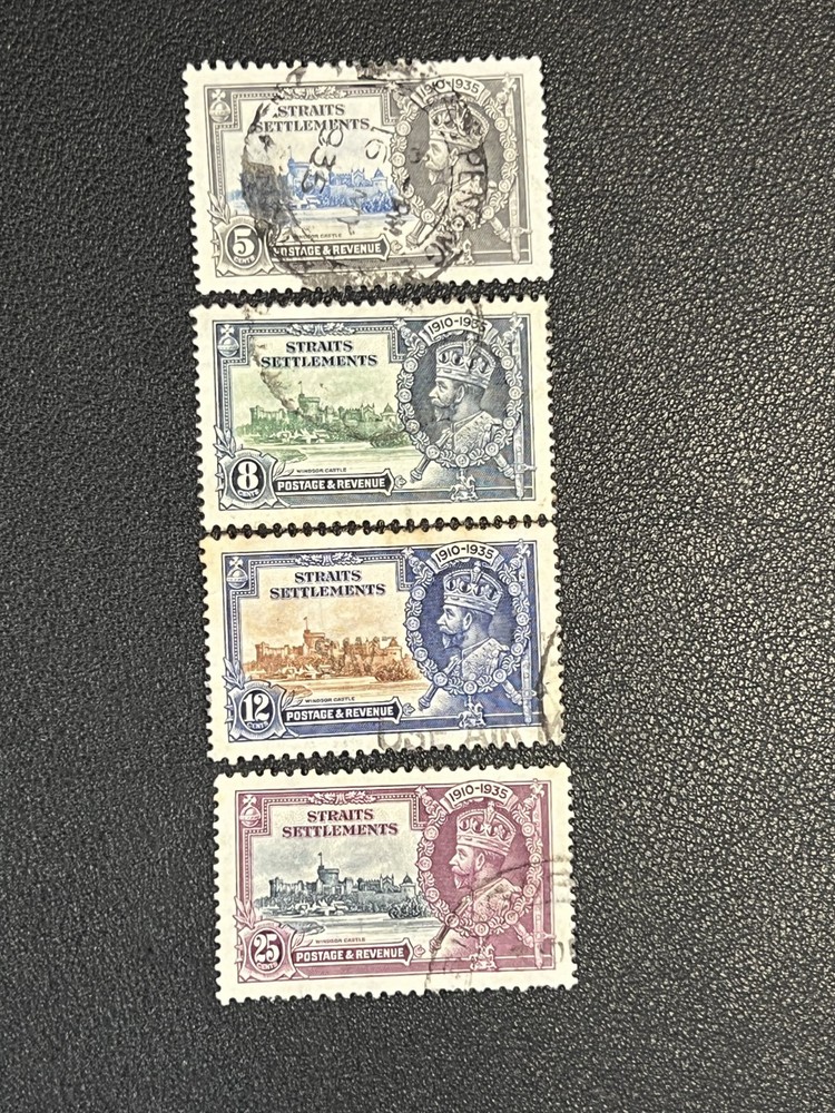 Straits Settlements stamp 213-216 used