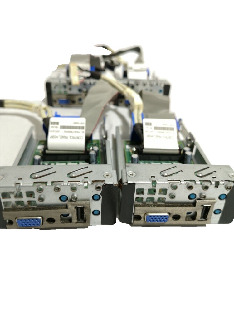 X4 INTEL FRONT PANEL BOARD ASSEMBLY E30020-302 CABLES CONTROL 6017B0055002