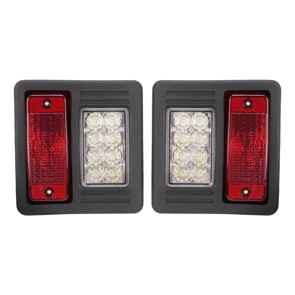 4x LED Headlight Tail Exterior Light Kit For Bobcat Skid Steer Loader