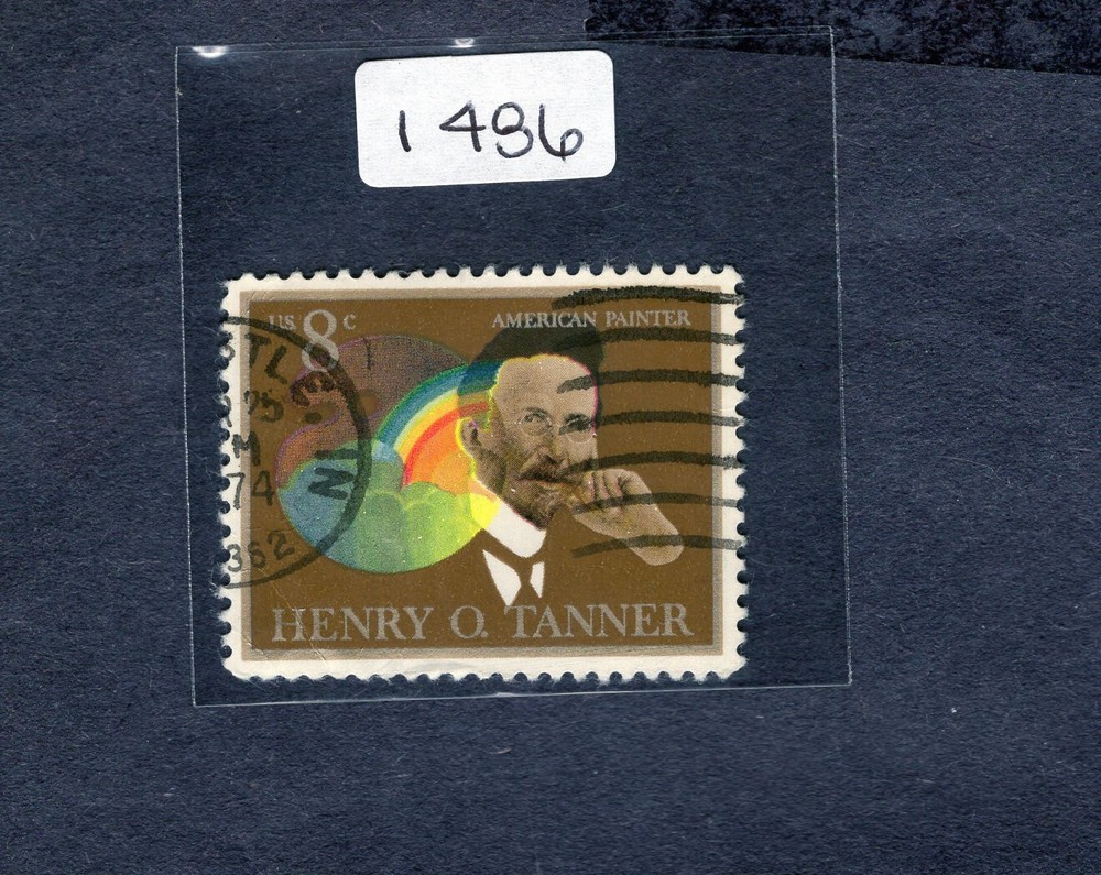 1973 Stamp #1486 H. Tanner Artist Used