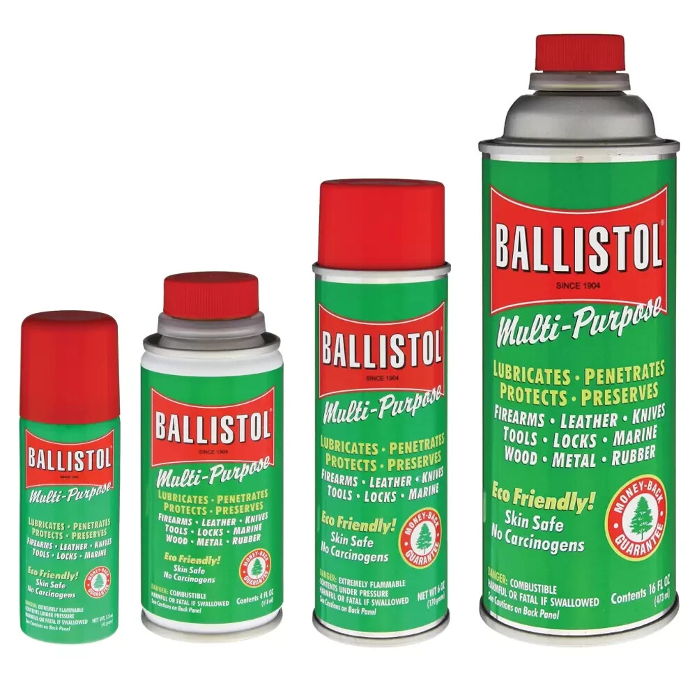 Ballistol Multi-Purpose Oil - Gun Cleaning, Preserves, Protects, Lubricates