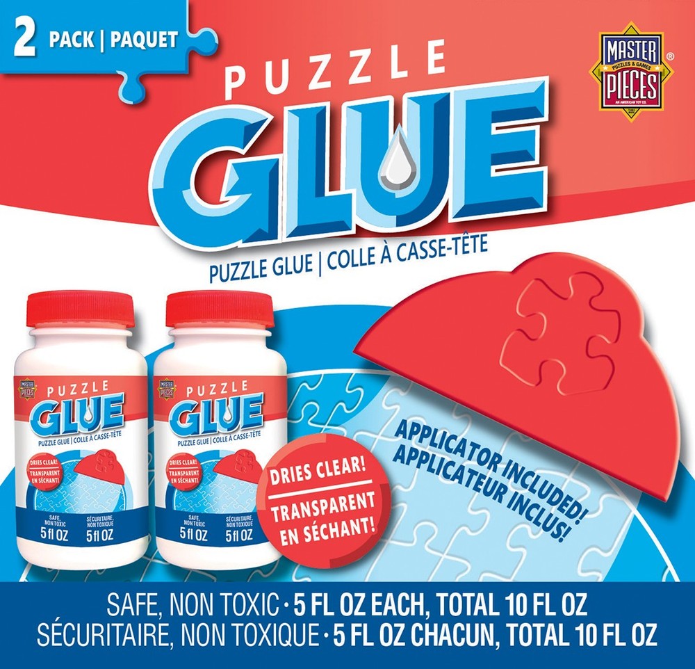 MasterPieces - Jigsaw Puzzle Glue 2-Pack with Applicator