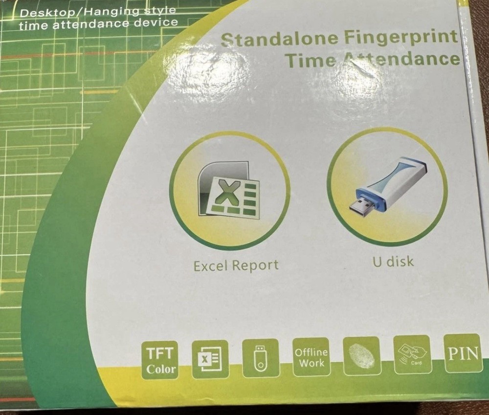 HapAttend Fingerprint Time Attendance Access Control System